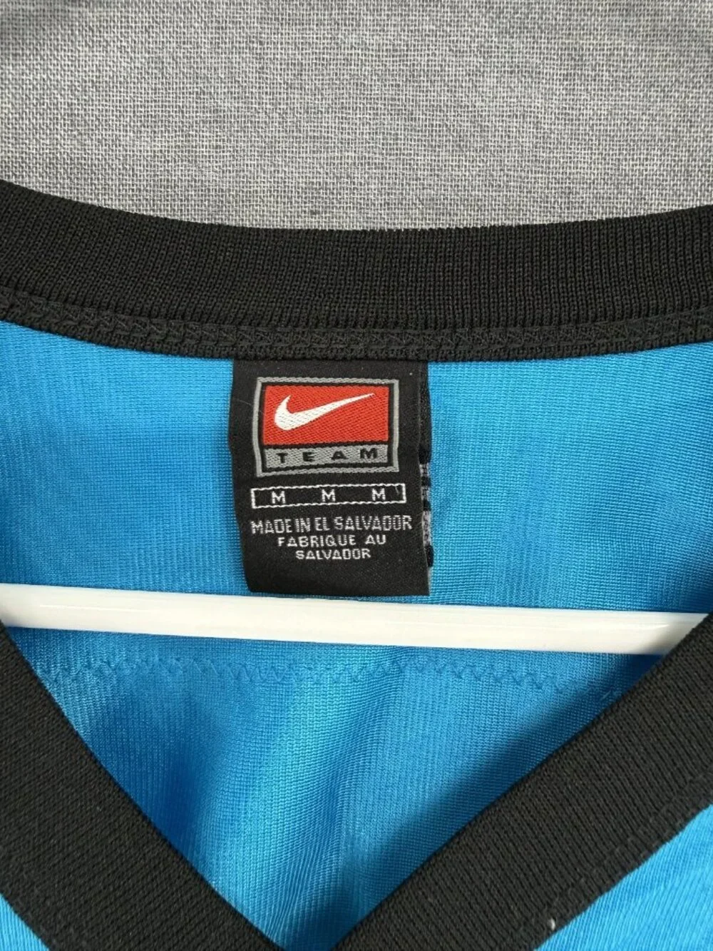 Vtg Nike Carolina Panthers Jersey Mens L Wesley Walls #85